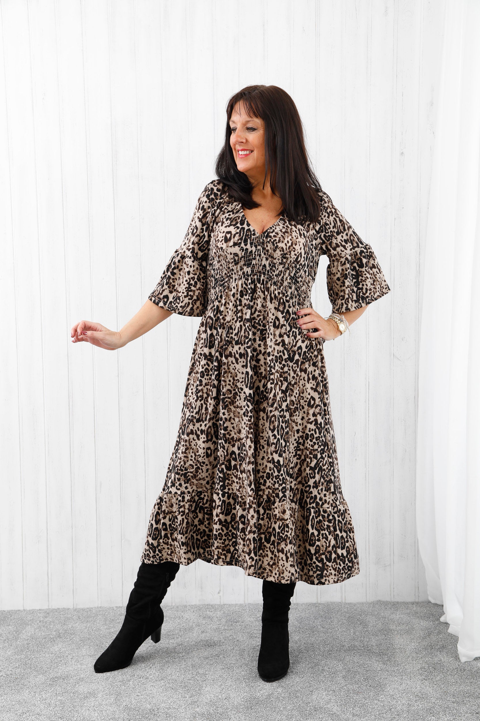 The Lottie Leopard Dress