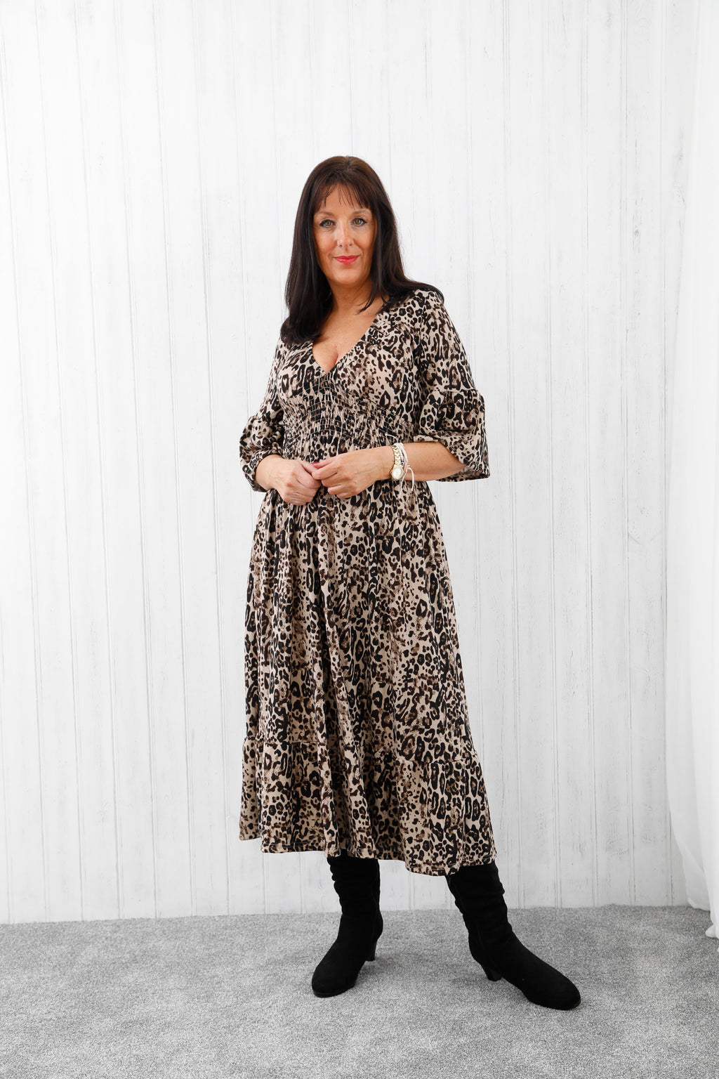 The Lottie Leopard Dress