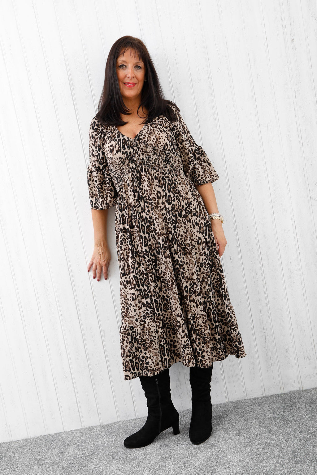 The Lottie Leopard Dress