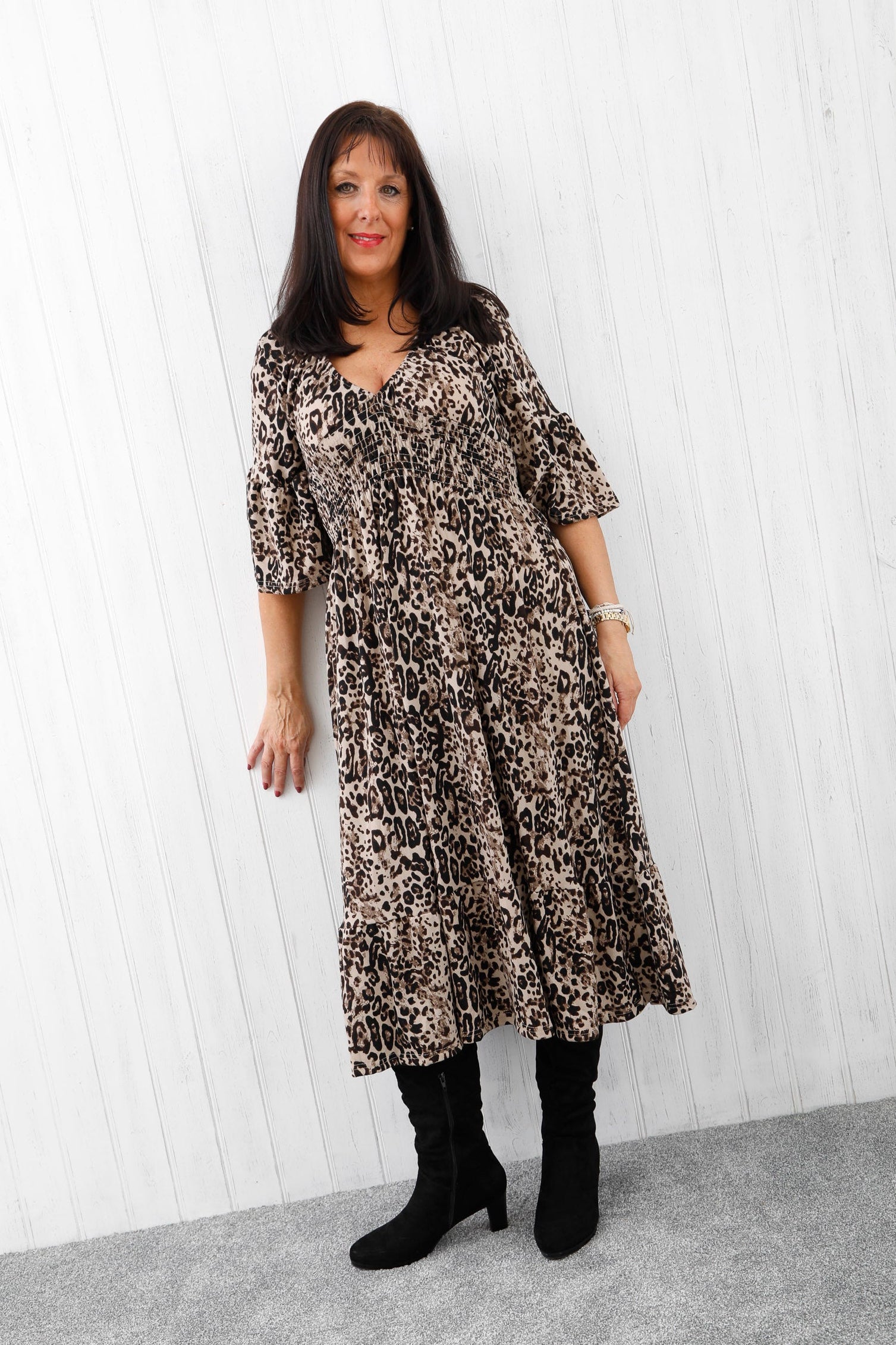The Lottie Leopard Dress