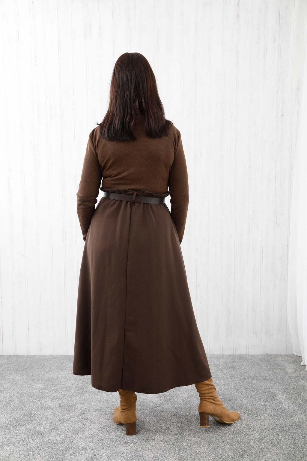 The Aria Dress Chocolate