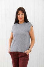 The Porter Layering Top Grey