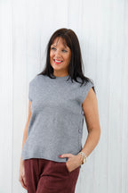 The Porter Layering Top Grey