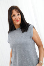 The Porter Layering Top Grey