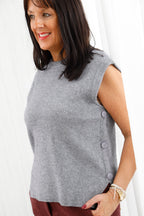 The Porter Layering Top Grey