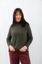 The Refine Knit Jumper Khaki