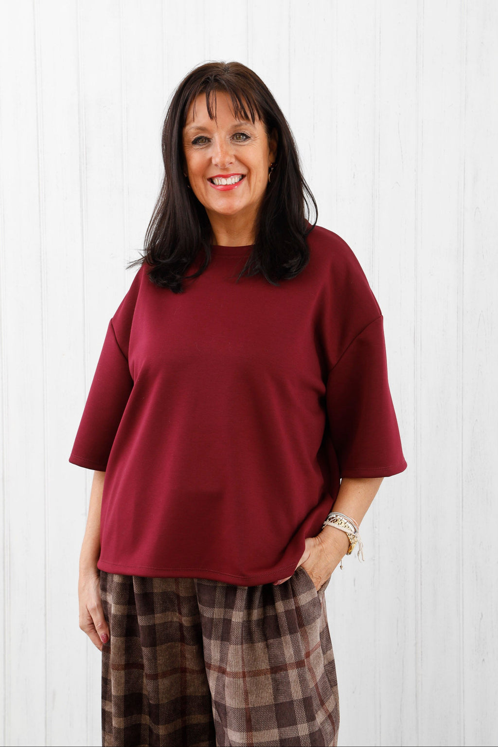 Virgo Sweatshirt Burgundy