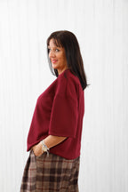 Virgo Sweatshirt Burgundy