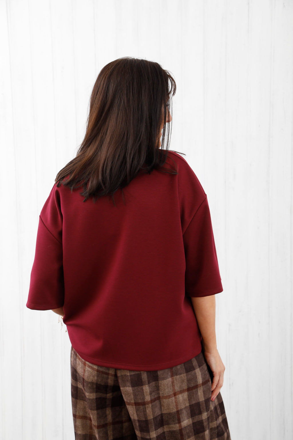 Virgo Sweatshirt Burgundy