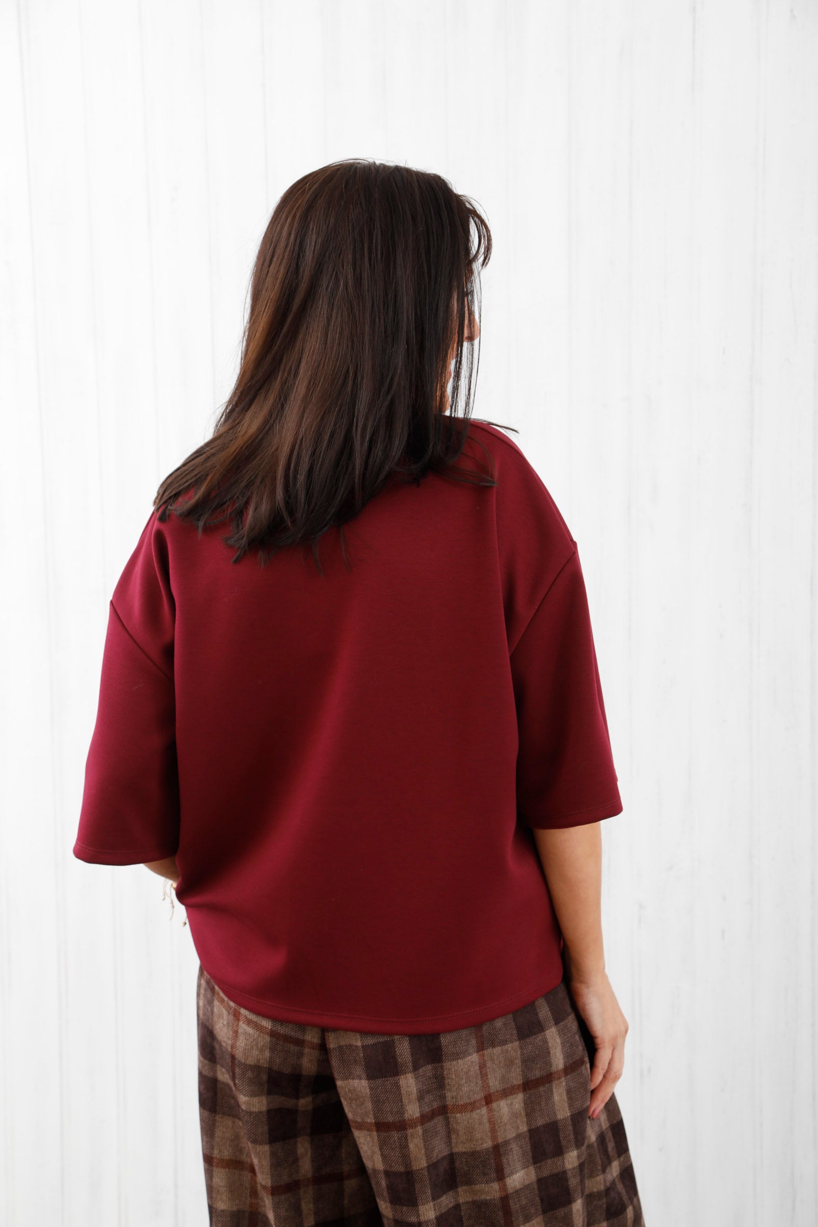 Virgo Sweatshirt Burgundy