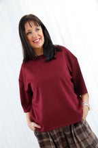 Virgo Sweatshirt Burgundy