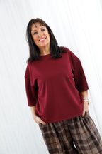 Virgo Sweatshirt Burgundy