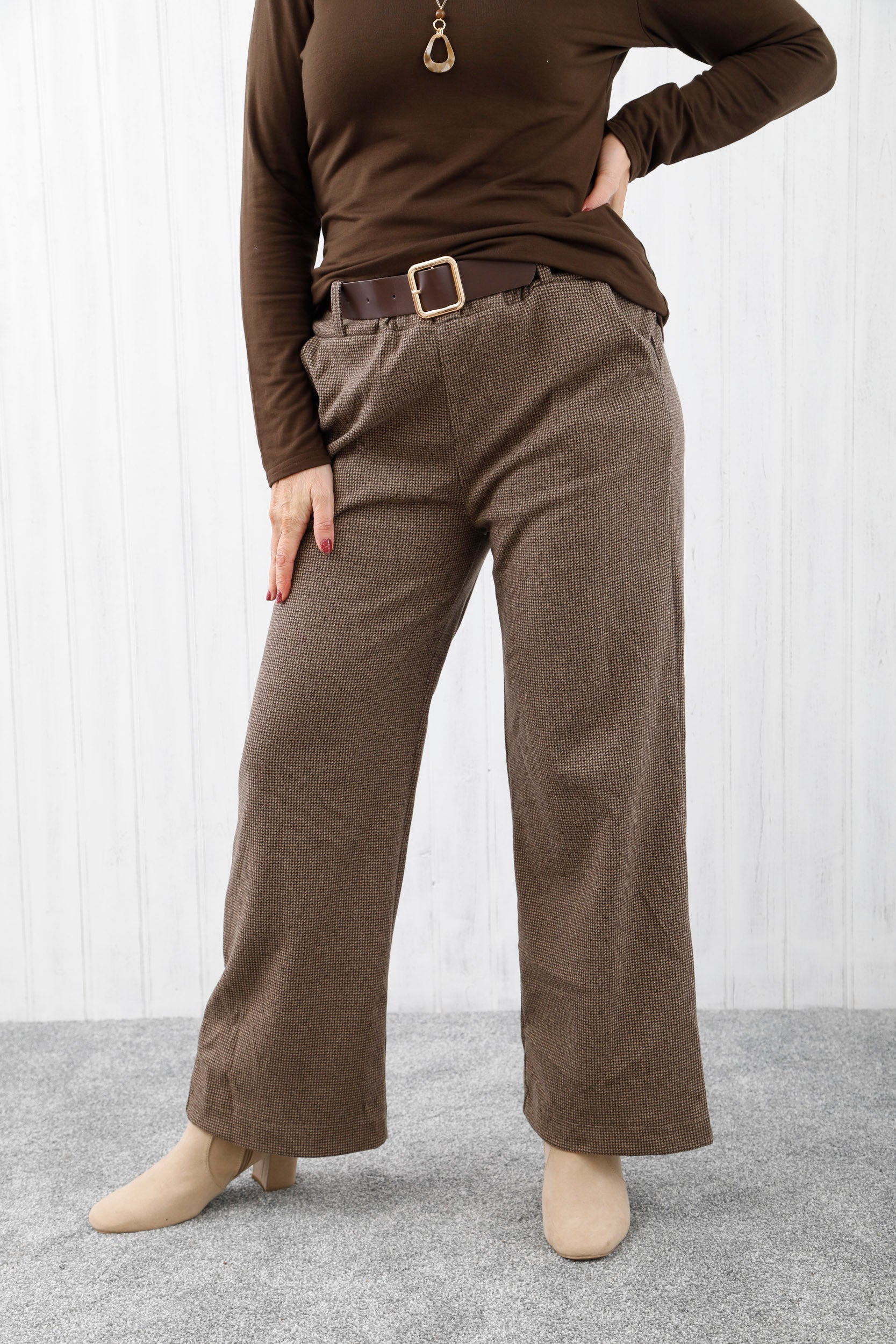 The Lennox Trousers Chocolate