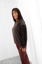 The After Dark Jumper Chocolate