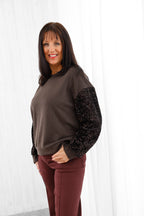 The After Dark Jumper Chocolate