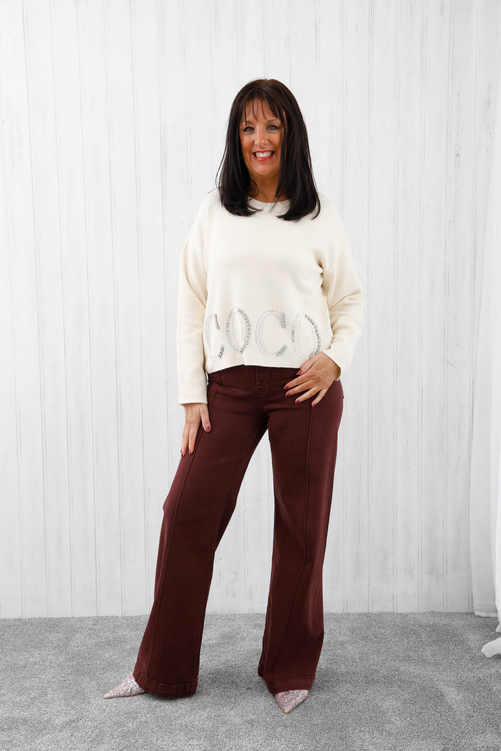 The Origin Jeans Burgundy