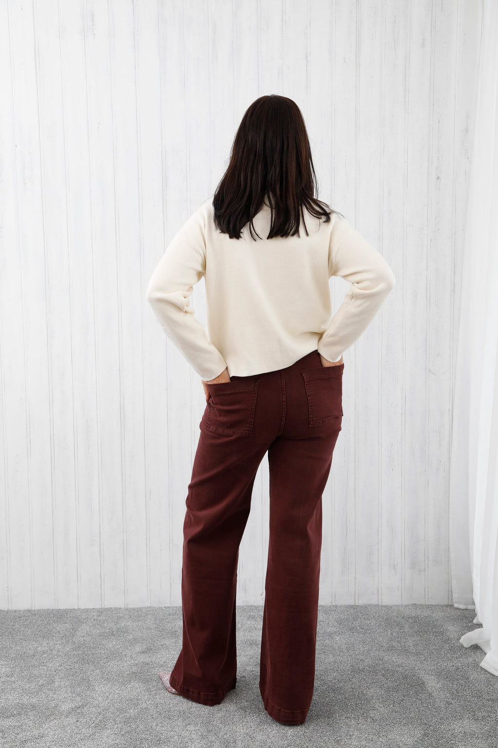 The Origin Jeans Burgundy