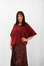 The Destination Jumper Burgundy