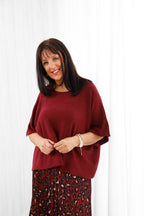 The Destination Jumper Burgundy