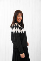 The Alpine Knit Jumper Black