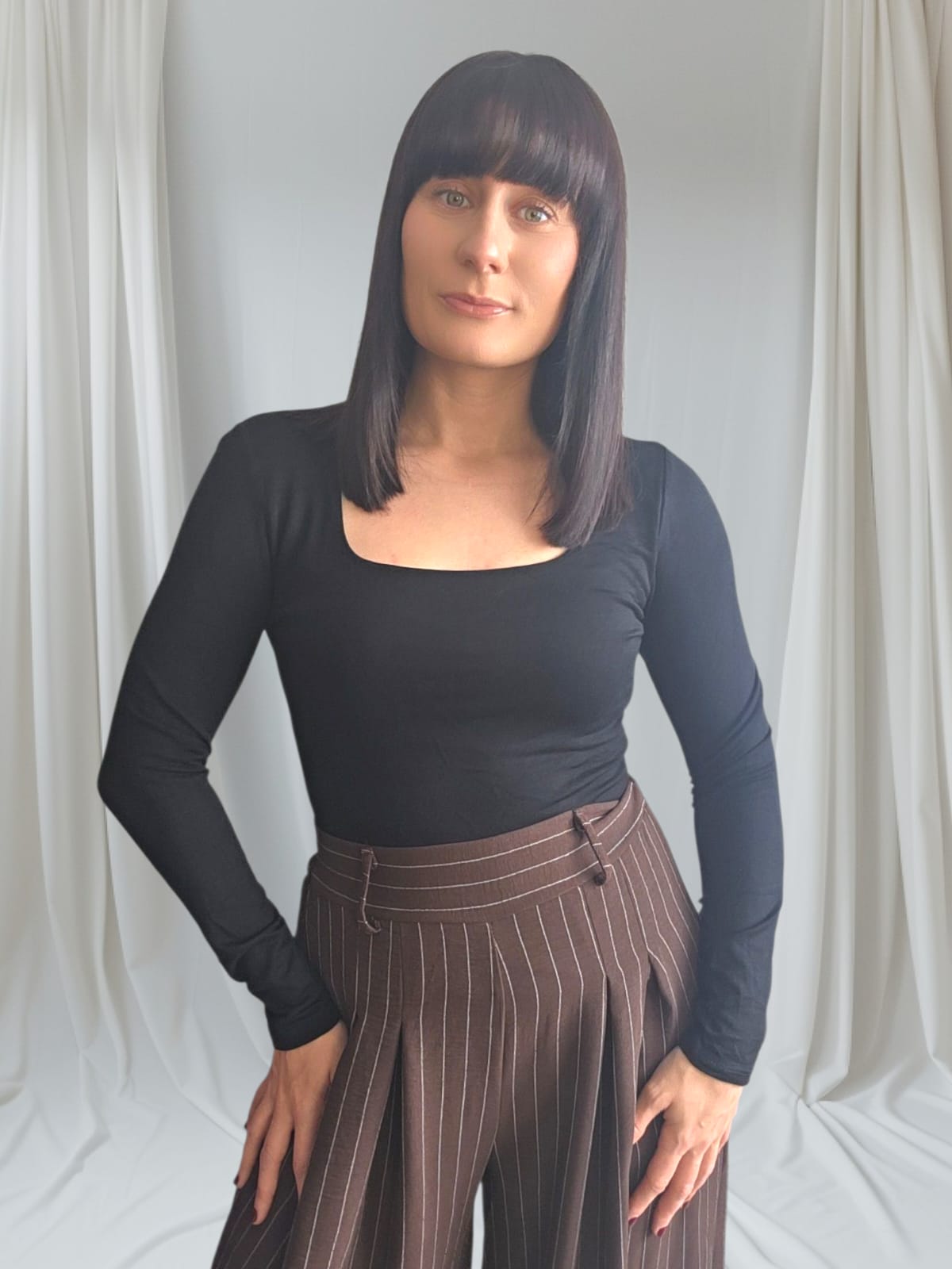 The Second Skin Top Black