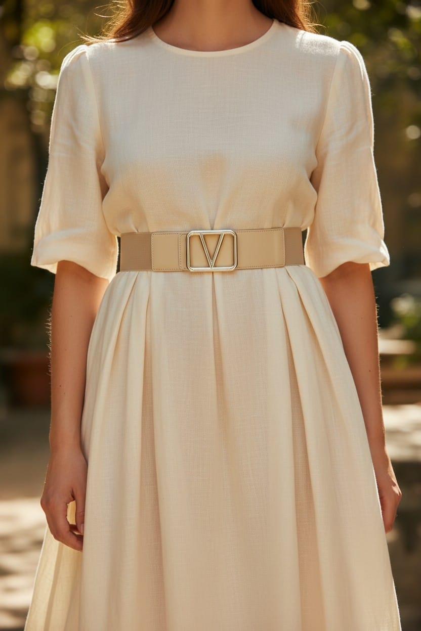 Verona Waist Belt Latte