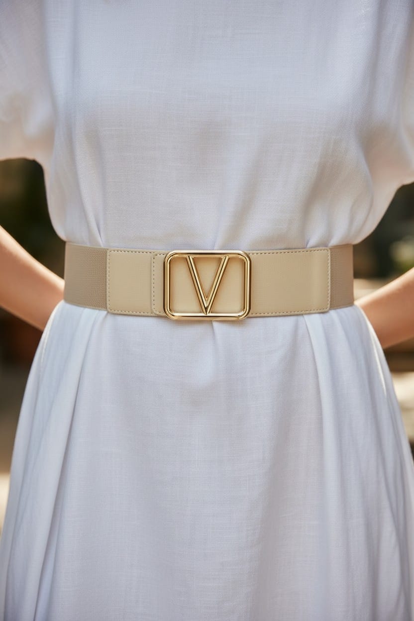 Verona Waist Belt Beige