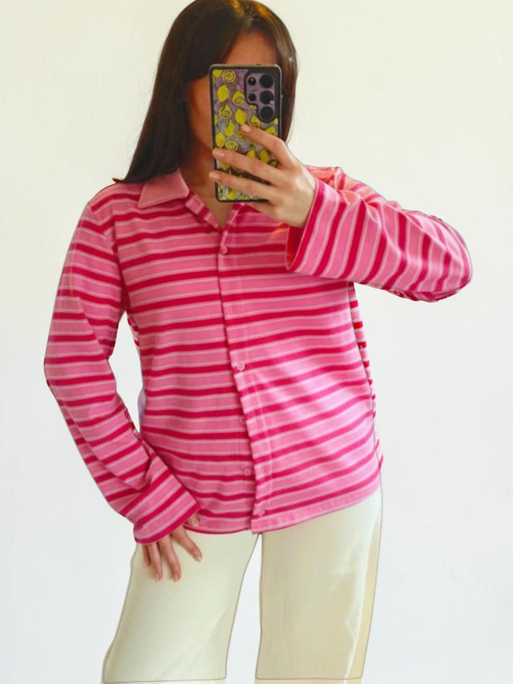 The Mercer Stripe Top Pink Dreams