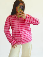 The Mercer Stripe Top Pink Dreams