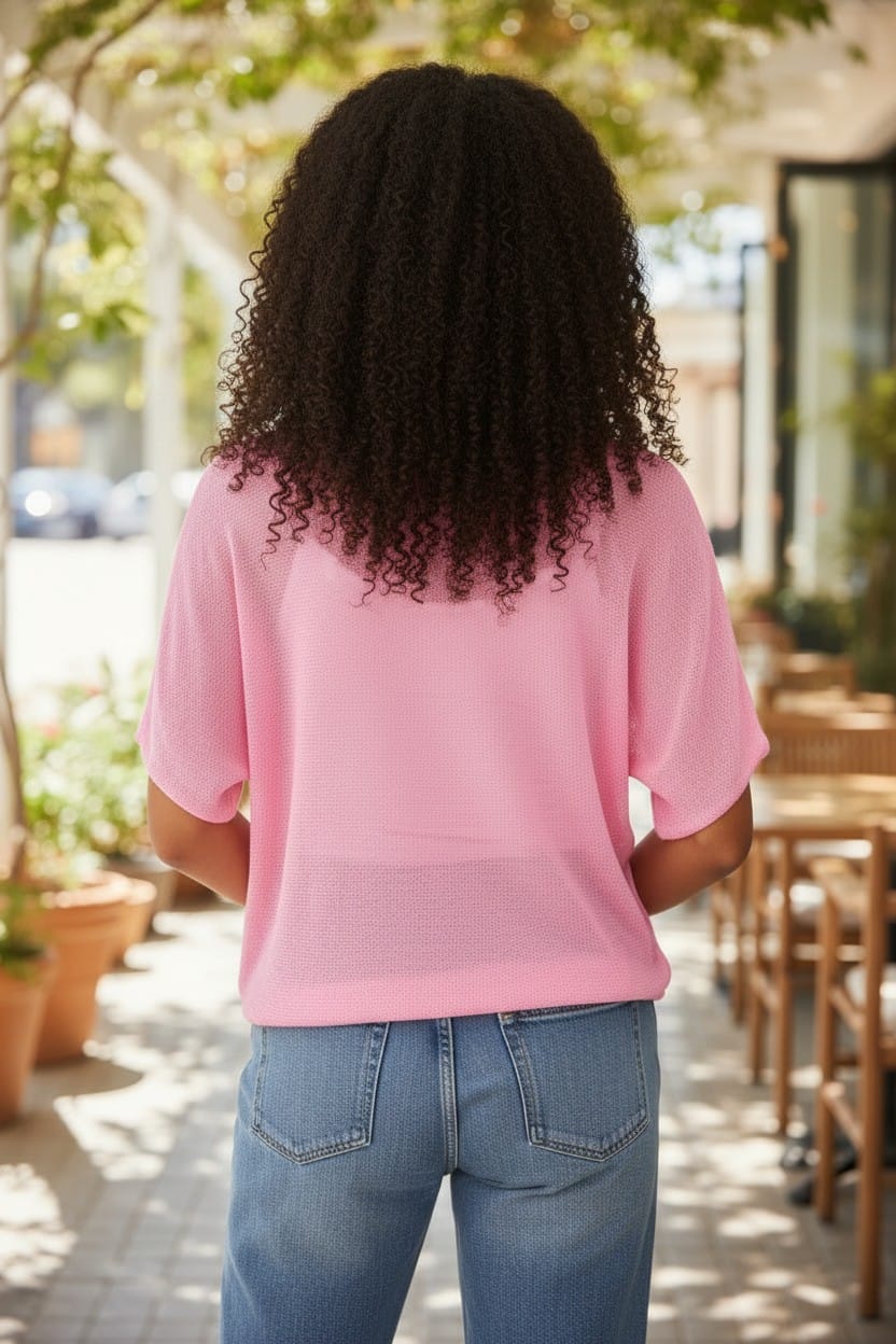 Lori Layering Top Pink