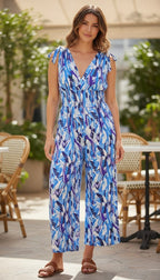 Alexa Abstract Jumpsuit