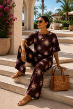 Ibiza Sun Co-Ord Chocolate