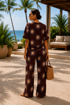 Ibiza Sun Co-Ord Chocolate