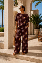 Ibiza Sun Co-Ord Chocolate