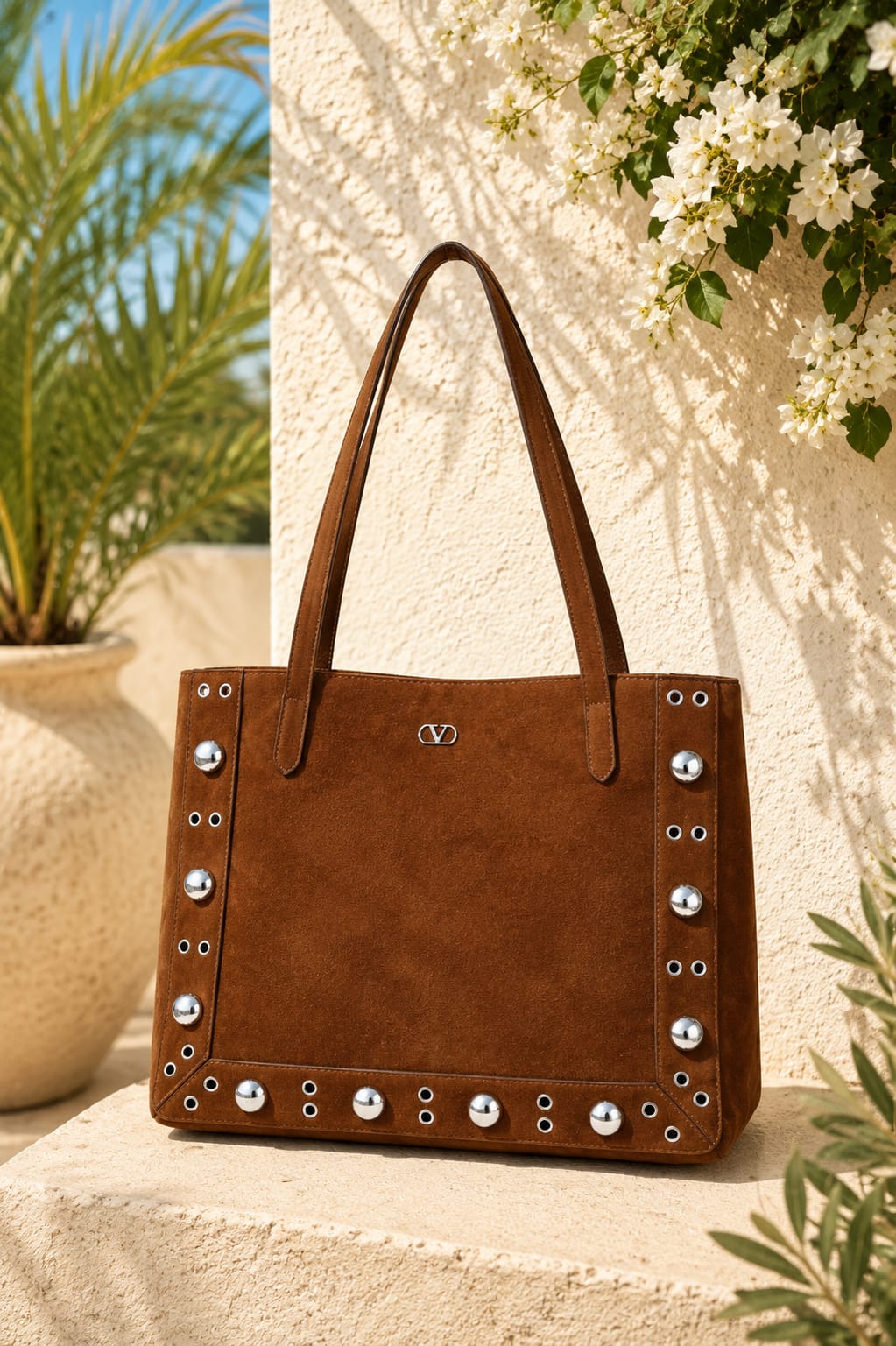 The Vega Tote Bag Chocolate