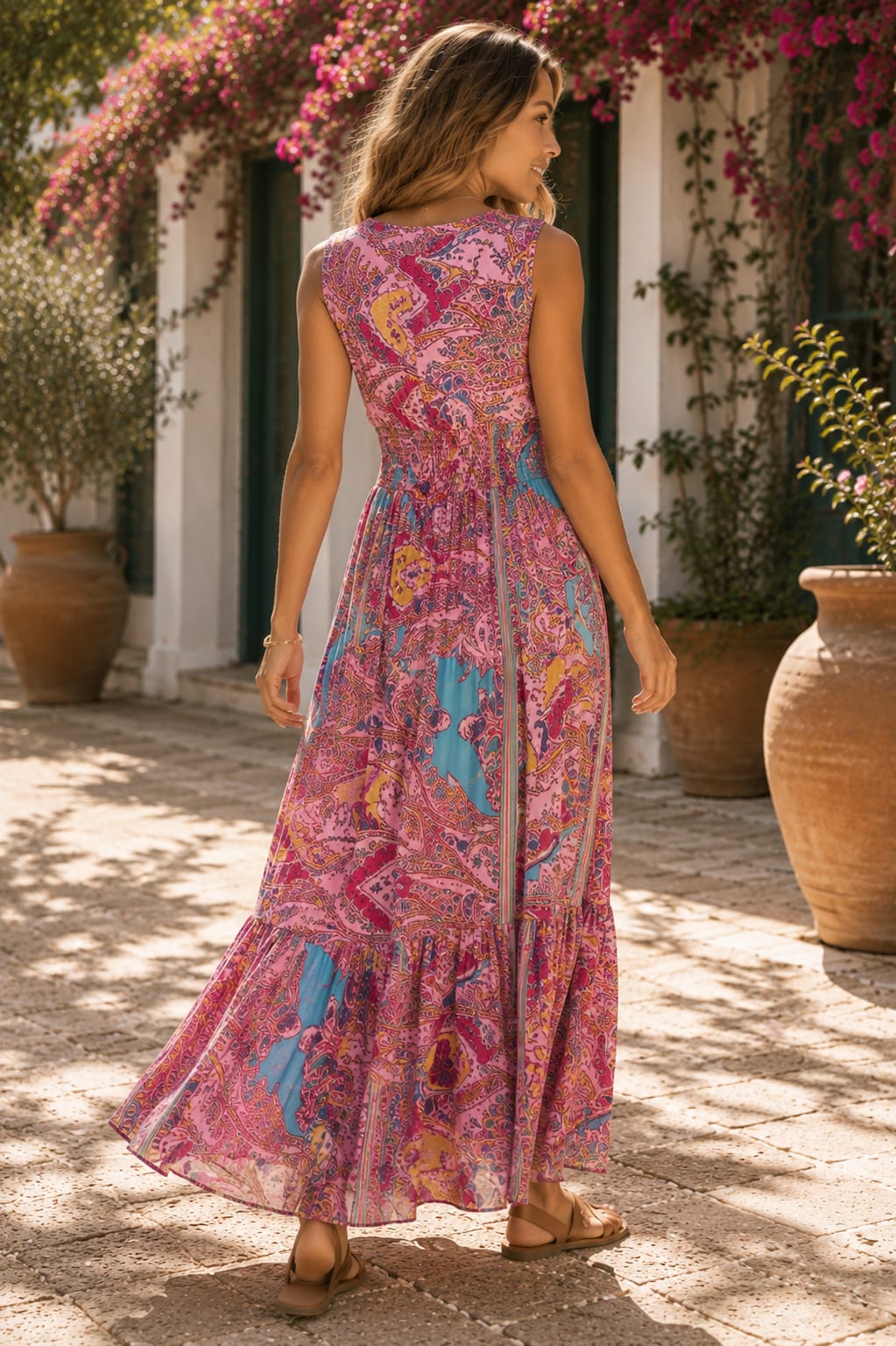 Island Muse Dress Pink