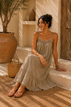 The Paloma Dress Sand
