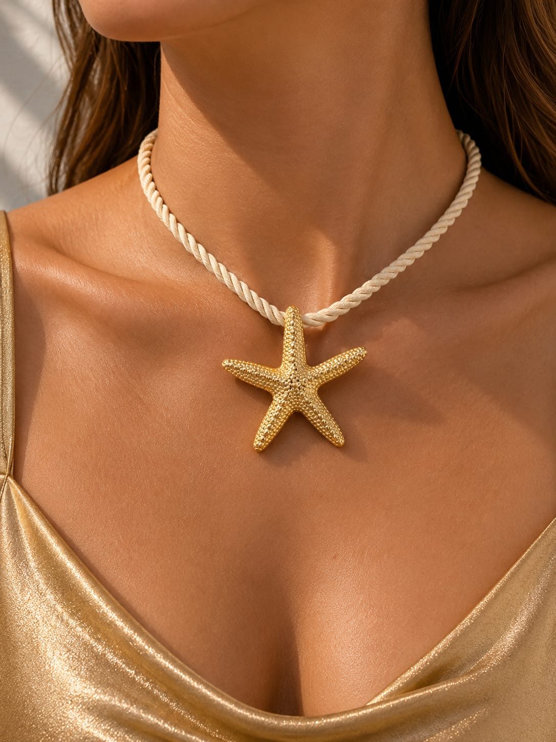 Stella Marina Necklace Golden Sands