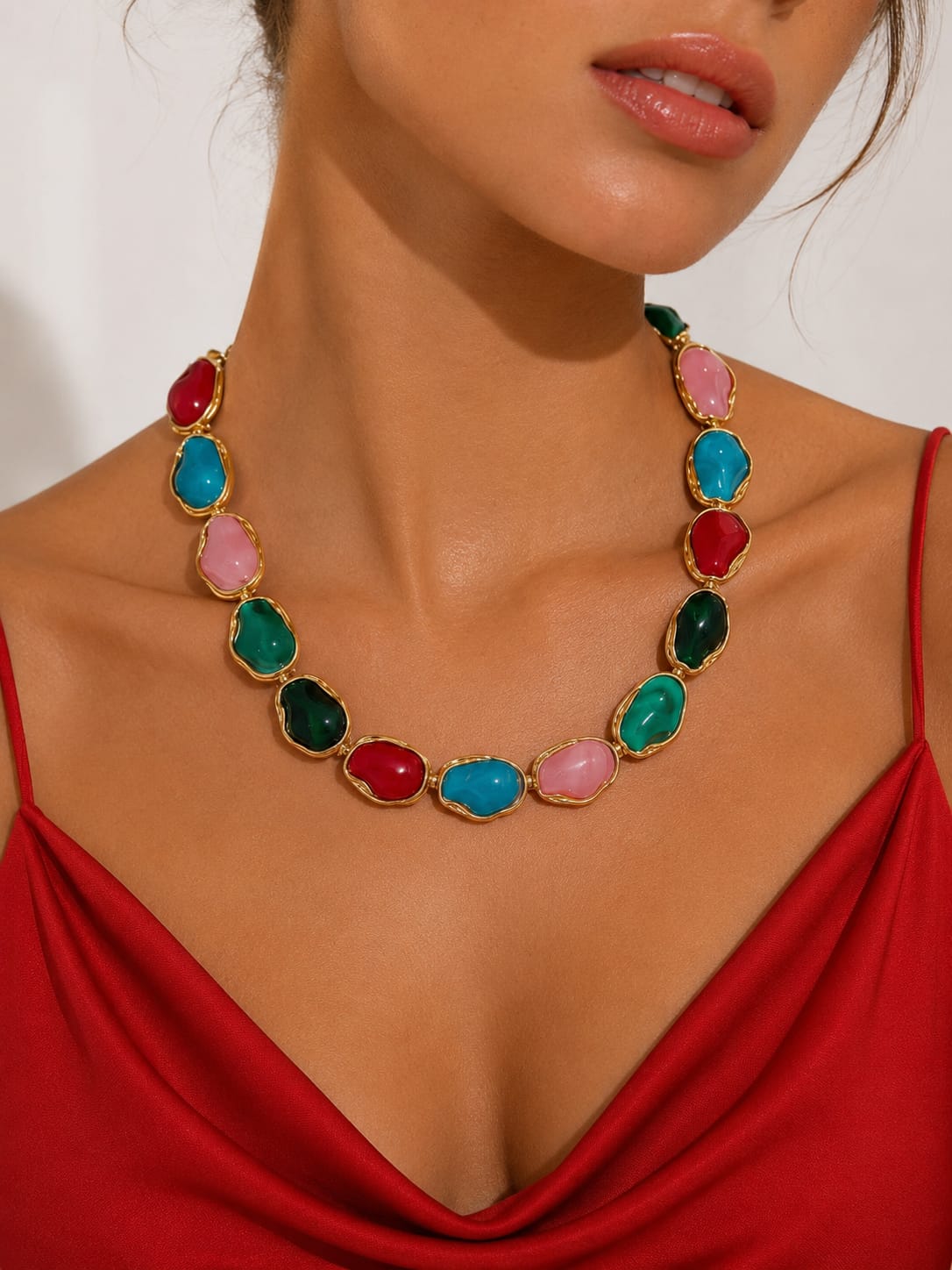 Costa Rosa Necklace