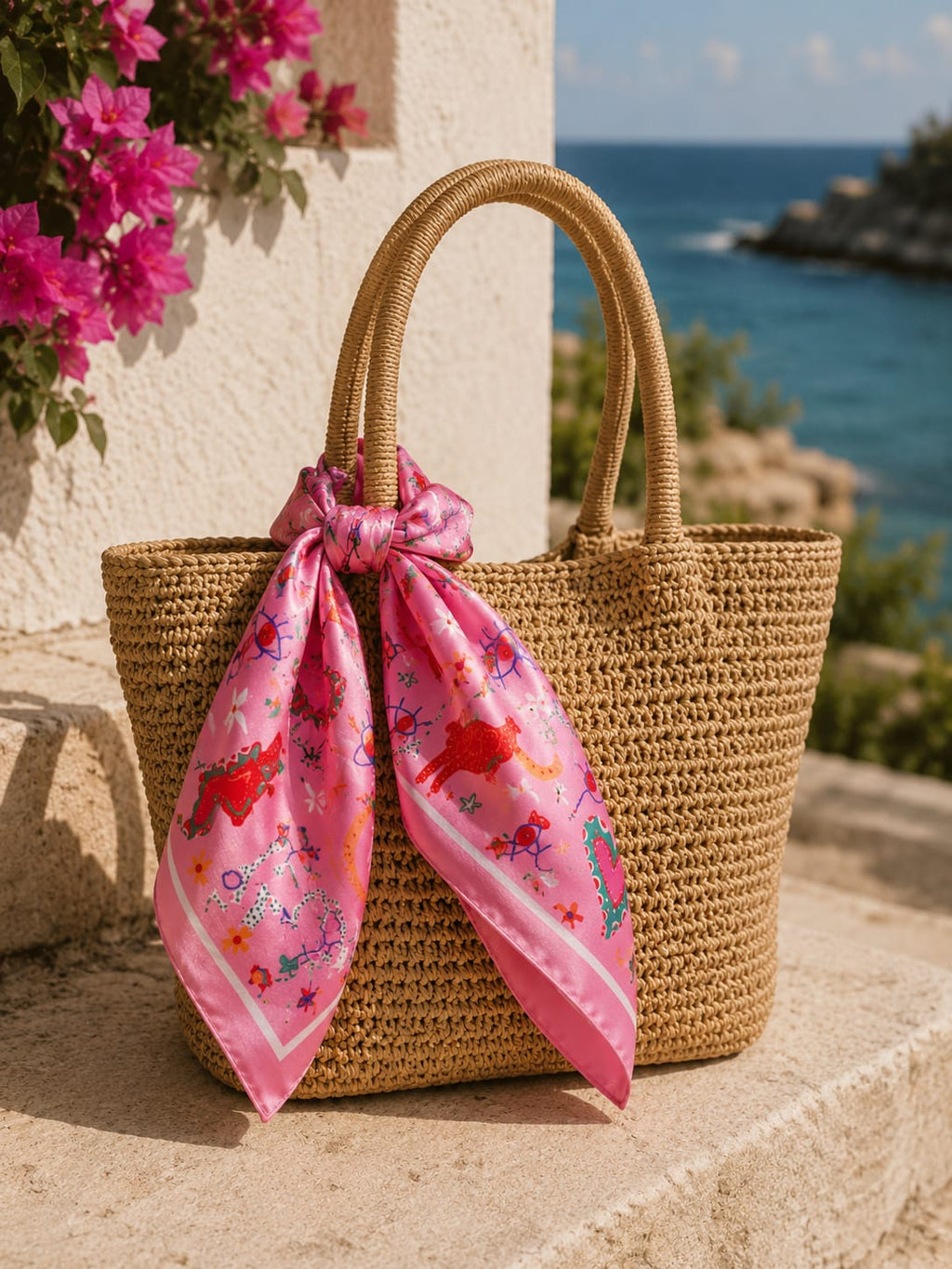 Pink Paloma Scarf