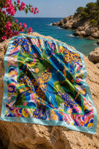 Azure Wild Scarf