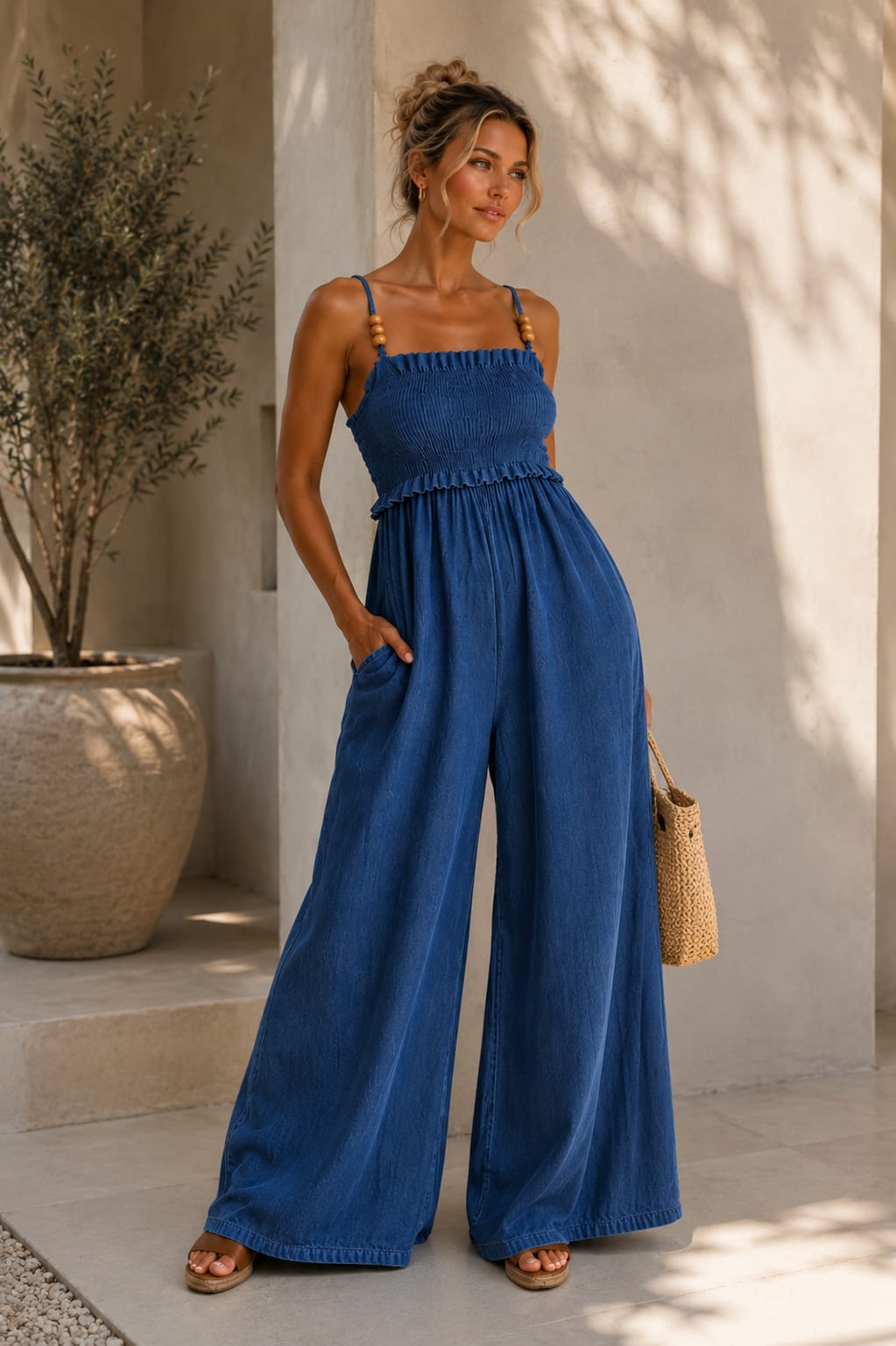 The Saltwater Jumpsuit Denim