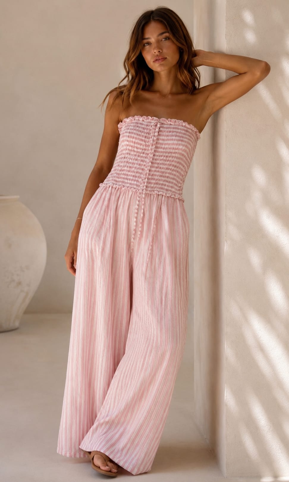 The Cove Jumpsuit Pink