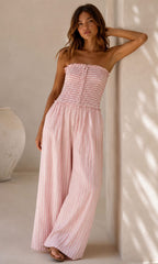 The Cove Jumpsuit Pink