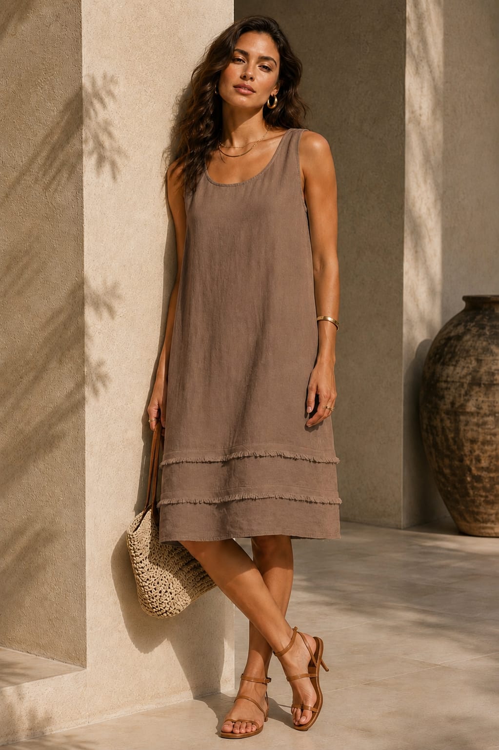 Juniper Dress Mocha