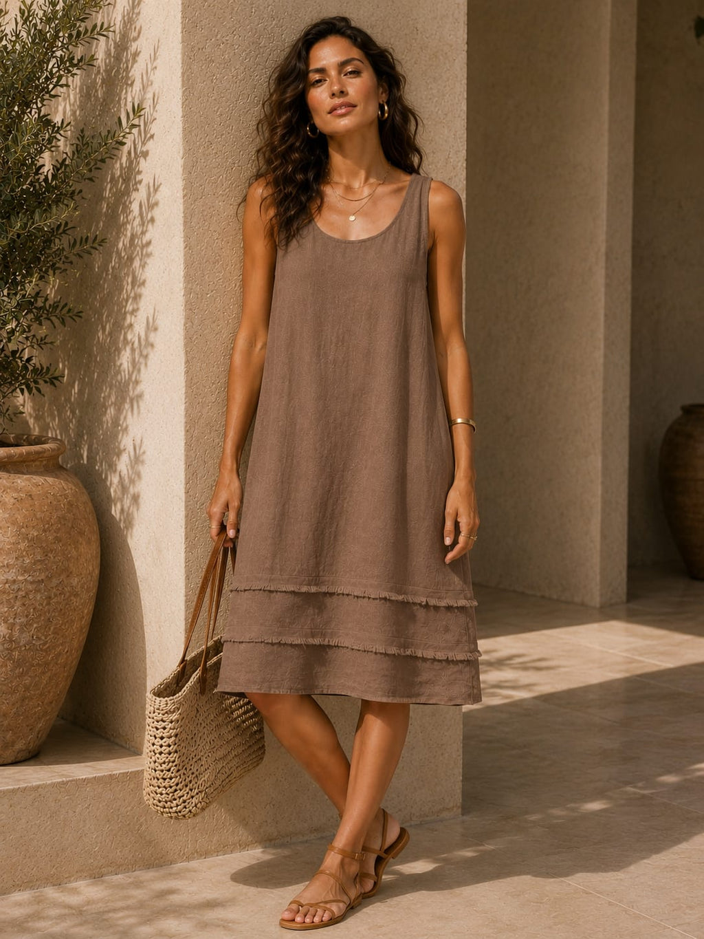 Juniper Dress Mocha