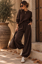 Romy Cord Trousers Chocolate
