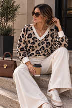 Gia Leopard Knit Jumper